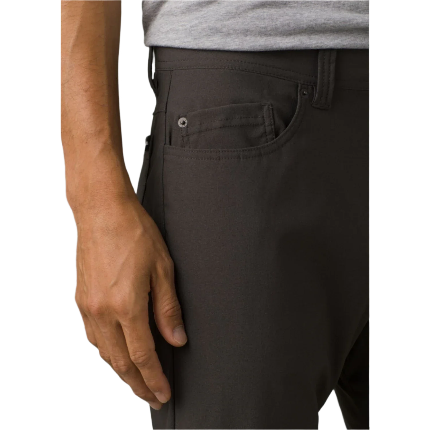 Prana 01. MENS APPAREL - MENS PANTS - MENS PANTS ACTIVE Men's Brion Pant II DARK IRON