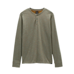 Prana 01. MENS APPAREL - MENS LS SHIRTS - MENS LS CASUAL Men's Ronnie Henley ll 300 EUCALYPTUS HEATHER