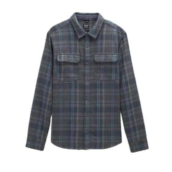 Prana 05. M. SPORTSWEAR - M. LS SHIRTS Men's Westbrook Flannel Shirt 403 STORMY NIGHT