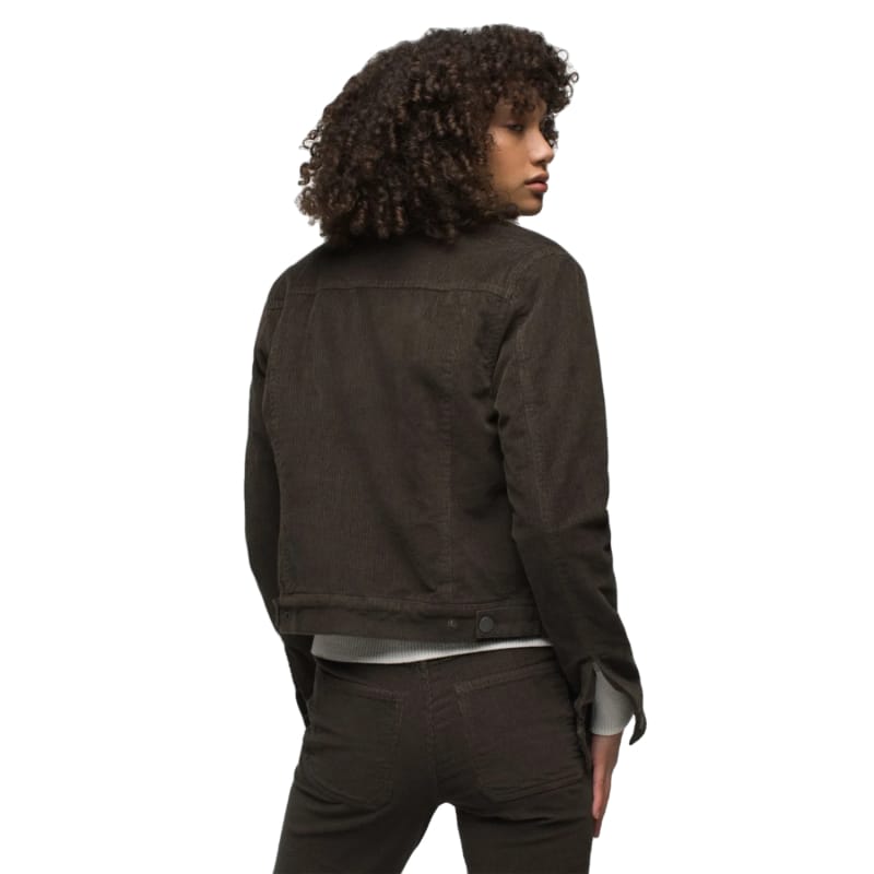 Prana 09. W. SPORTSWEAR - W. CASUAL JACKET Women's Ashland Cord Jacket 300 BLACK OLIVE
