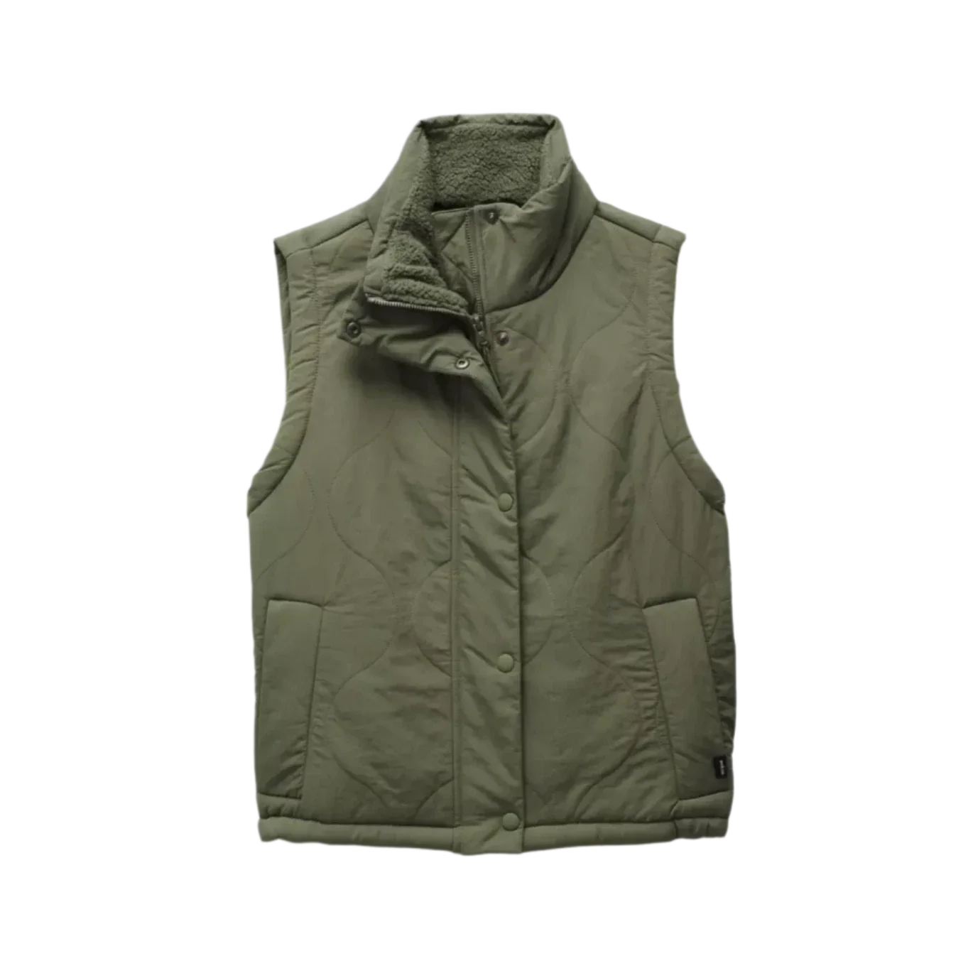 Prana 02. WOMENS APPAREL - WOMENS VEST - WOMENS VEST INSULATED Women's Encinitas Vest 300 RYE GREEN