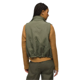 Prana 02. WOMENS APPAREL - WOMENS VEST - WOMENS VEST INSULATED Women's Encinitas Vest 300 RYE GREEN