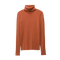 Prana 02. WOMENS APPAREL - WOMENS LS SHIRTS - WOMENS LS CASUAL Women's Foundation Rib Turtleneck 600 TERRACOTTA HEATHER