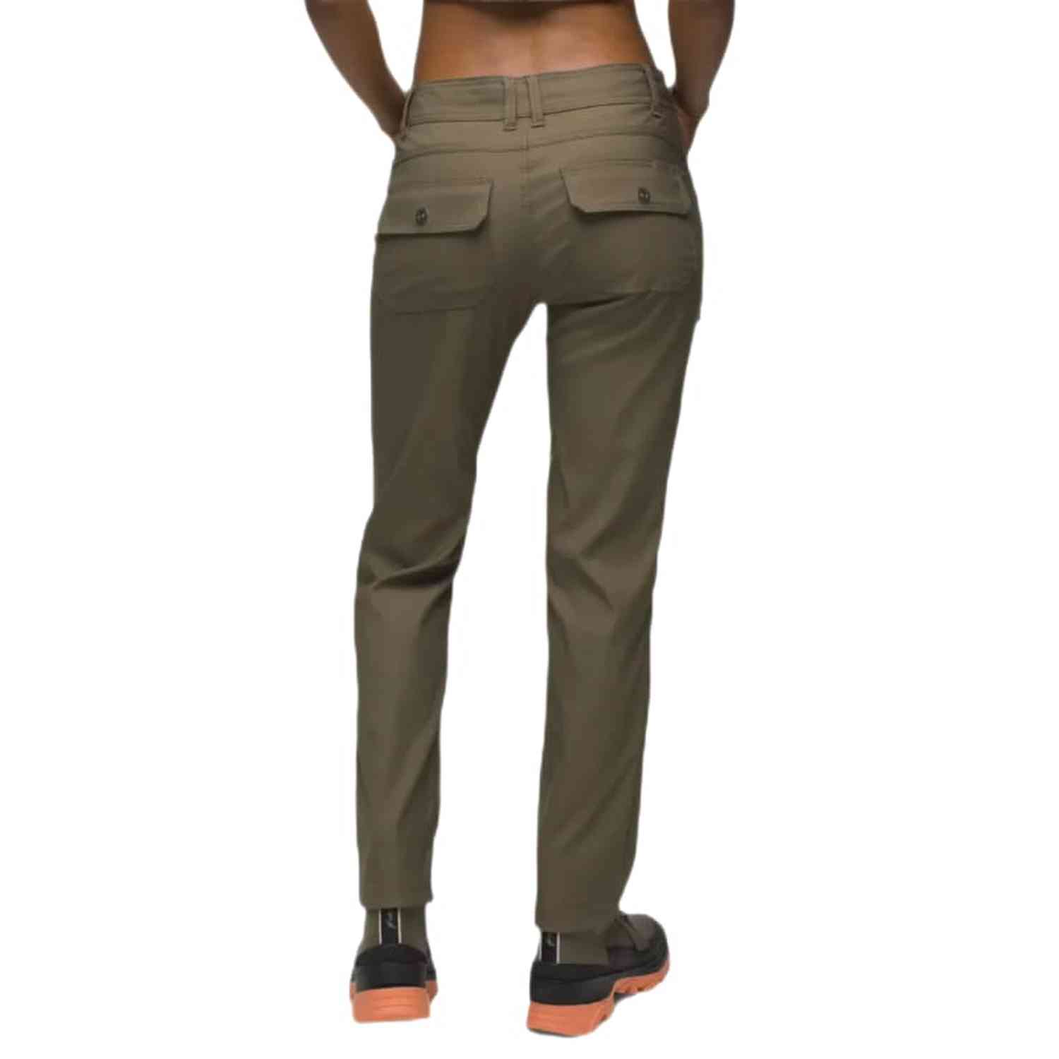 prAna 02. WOMENS APPAREL - WOMENS PANTS - WOMENS PANTS ACTIVE Women's Halle Straight Pant II 301 SLATE GREEN