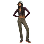 prAna 02. WOMENS APPAREL - WOMENS PANTS - WOMENS PANTS ACTIVE Women's Halle Straight Pant II 301 SLATE GREEN