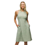 Prana 02. WOMENS APPAREL - WOMENS DRESS|SKIRT - WOMENS DRESS CASUAL Women's Jewel Lake Summer Dress 301 JUNIPER GREEN SHARKSTOOTH