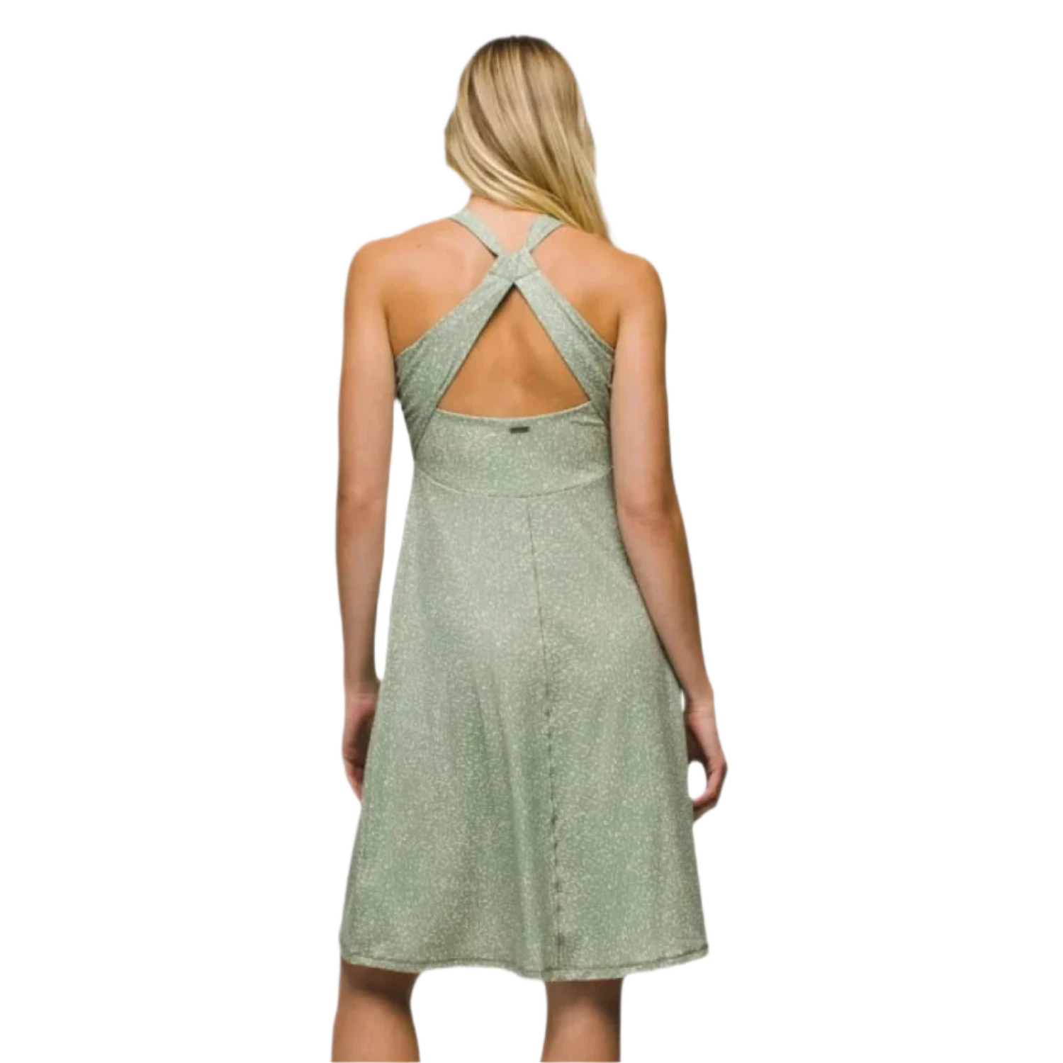 Prana 02. WOMENS APPAREL - WOMENS DRESS|SKIRT - WOMENS DRESS CASUAL Women's Jewel Lake Summer Dress 301 JUNIPER GREEN SHARKSTOOTH