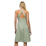 Prana 02. WOMENS APPAREL - WOMENS DRESS|SKIRT - WOMENS DRESS CASUAL Women's Jewel Lake Summer Dress 301 JUNIPER GREEN SHARKSTOOTH