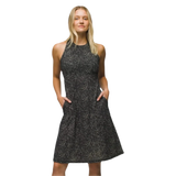 Prana 02. WOMENS APPAREL - WOMENS DRESS|SKIRT - WOMENS DRESS CASUAL Women's Jewel Lake Summer Dress 021 CHARCOAL SHARKSTOOTH