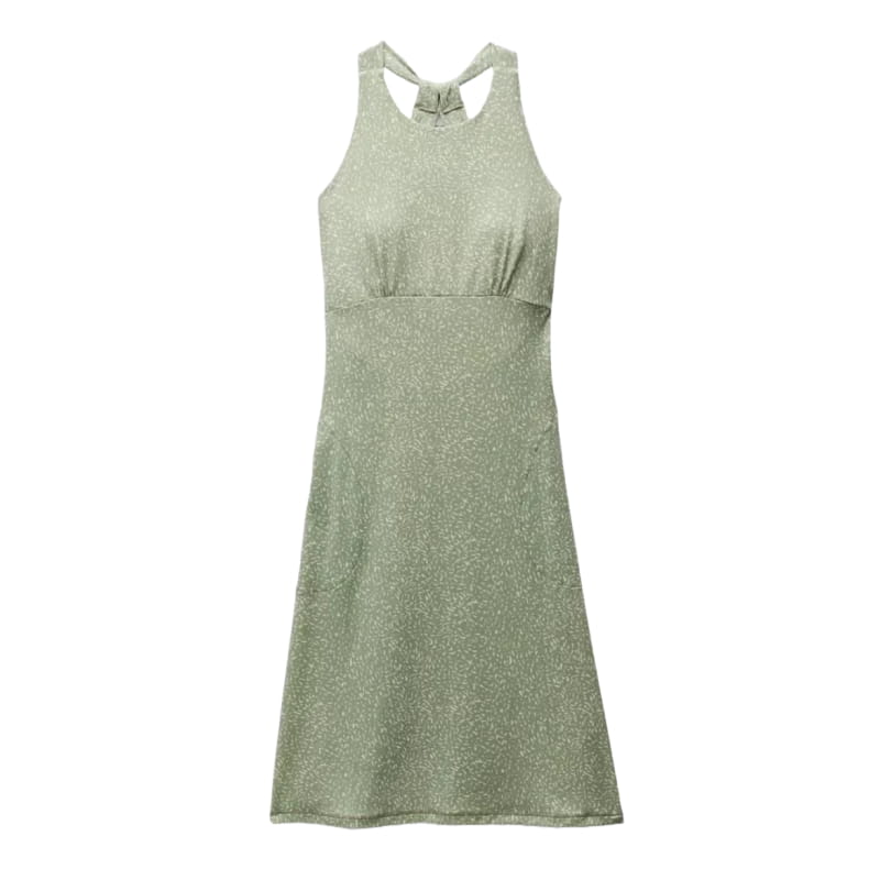 Prana 09. W. SPORTSWEAR - W. DRESS-SKIRT Women's Jewel Lake Summer Dress 301 JUNIPER GREEN SHARKSTOOTH