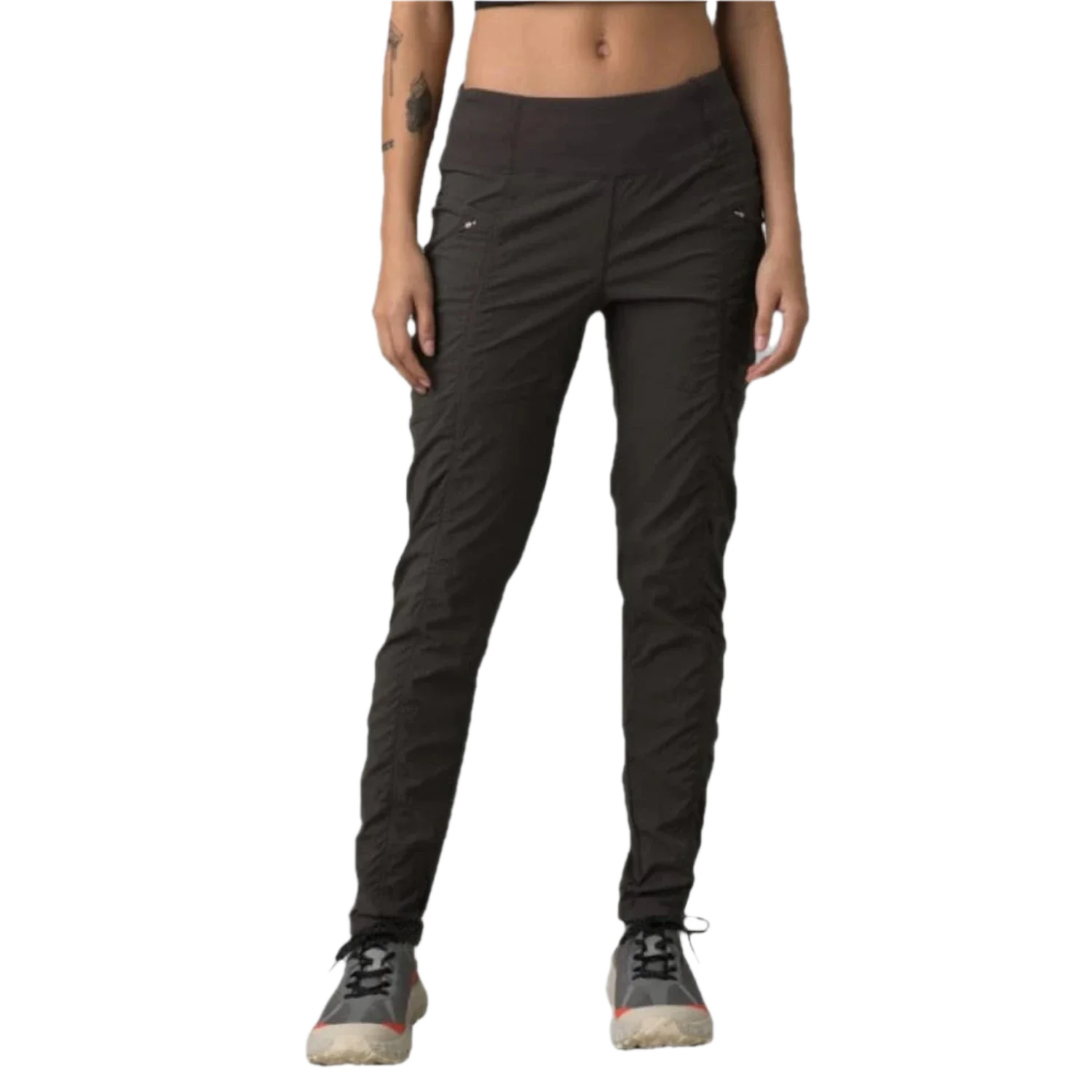 Prana 02. WOMENS APPAREL - WOMENS PANTS - WOMENS PANTS ACTIVE Women's Koen Pant 020 DARK IRON