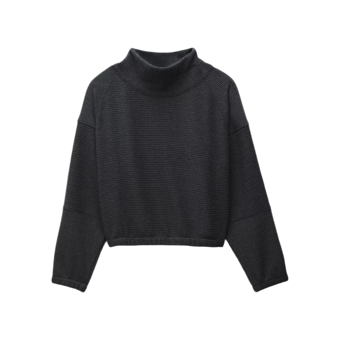 Prana 02. WOMENS APPAREL - WOMENS HOODIES|SWEATERS - WOMENS PO SWEATERS Women's Olivia Long Sleeve 020 CHARCOAL