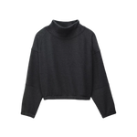 Prana 02. WOMENS APPAREL - WOMENS HOODIES|SWEATERS - WOMENS PO SWEATERS Women's Olivia Long Sleeve 020 CHARCOAL