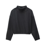 Prana 02. WOMENS APPAREL - WOMENS HOODIES|SWEATERS - WOMENS PO SWEATERS Women's Olivia Long Sleeve 020 CHARCOAL