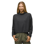 Prana 02. WOMENS APPAREL - WOMENS HOODIES|SWEATERS - WOMENS PO SWEATERS Women's Olivia Long Sleeve 020 CHARCOAL