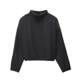 Prana 02. WOMENS APPAREL - WOMENS HOODIES|SWEATERS - WOMENS PO SWEATERS Women's Olivia Long Sleeve 020 CHARCOAL