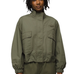 Prana 02. WOMENS APPAREL - WOMENS JACKETS - WOMENS JACKETS INSULATED Women's Palisades Ripstop Jacket 300 RYE GREEN