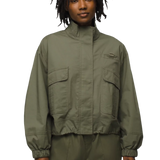 Prana 02. WOMENS APPAREL - WOMENS JACKETS - WOMENS JACKETS INSULATED Women's Palisades Ripstop Jacket 300 RYE GREEN