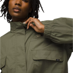 Prana 02. WOMENS APPAREL - WOMENS JACKETS - WOMENS JACKETS INSULATED Women's Palisades Ripstop Jacket 300 RYE GREEN