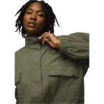 Prana 02. WOMENS APPAREL - WOMENS JACKETS - WOMENS JACKETS INSULATED Women's Palisades Ripstop Jacket 300 RYE GREEN