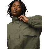 Prana 02. WOMENS APPAREL - WOMENS JACKETS - WOMENS JACKETS INSULATED Women's Palisades Ripstop Jacket 300 RYE GREEN