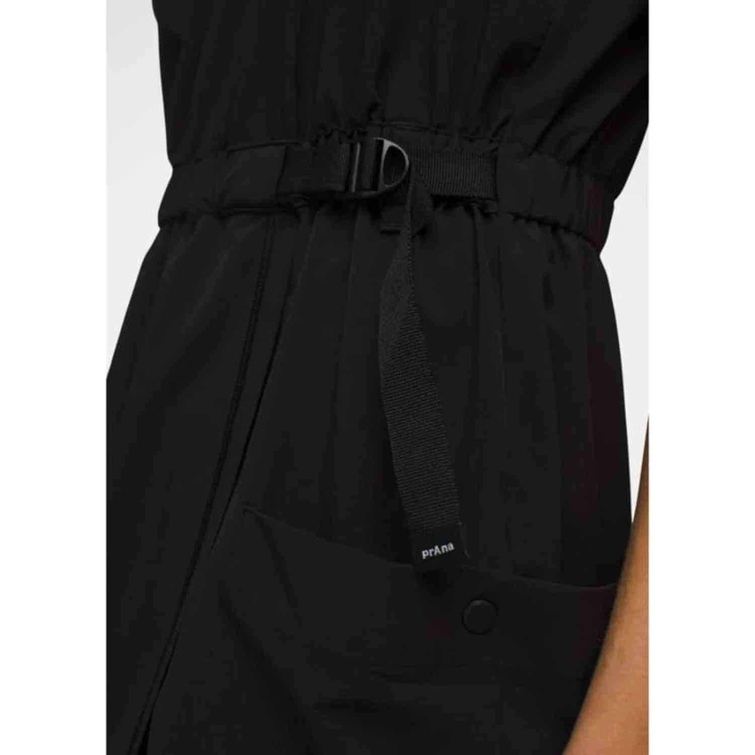 Prana 02. WOMENS APPAREL - WOMENS DRESS|SKIRT - WOMENS DRESS CASUAL Women's Railay Pocket Dress 001 BLACK