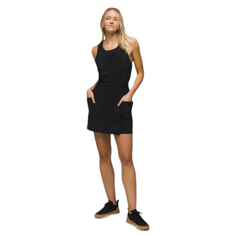 Prana 09. W. SPORTSWEAR - W. DRESS-SKIRT Women's Railay Pocket Dress 001 BLACK