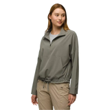 Prana 02. WOMENS APPAREL - WOMENS HOODIES|SWEATERS - WOMENS PO SWEATERS Women's Railay Pullover 303 RYE GREEN