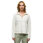 Prana 02. WOMENS APPAREL - WOMENS HOODIES|SWEATERS - WOMENS PO SWEATERS Women's Railay Pullover 250 CANVAS STRIPE