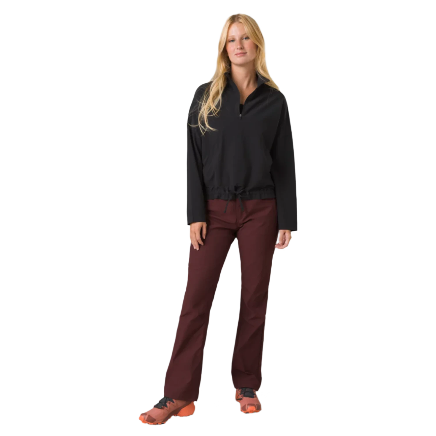 Prana 02. WOMENS APPAREL - WOMENS HOODIES|SWEATERS - WOMENS PO SWEATERS Women's Railay Pullover 001 BLACK