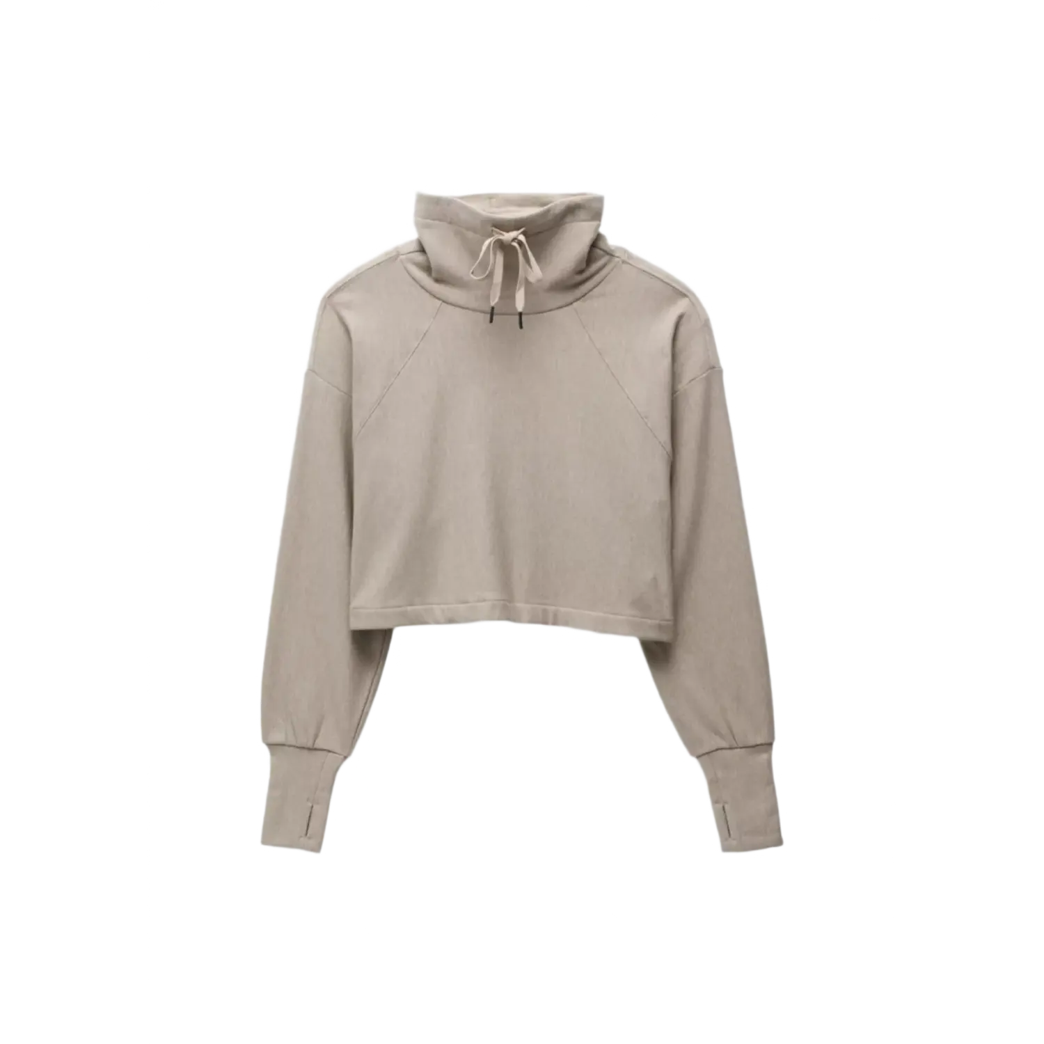 Prana 02. WOMENS APPAREL - WOMENS HOODIES|SWEATERS - WOMENS PO SWEATERS Women's Sacred Space Pullover 250 AU LAIT HEATHER