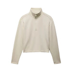 Prana 02. WOMENS APPAREL - WOMENS HOODIES|SWEATERS - WOMENS PO SWEATERS Women's Shea Half Zip 251 ALMOND II