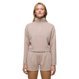 Prana 02. WOMENS APPAREL - WOMENS HOODIES|SWEATERS - WOMENS PO SWEATERS Women's Shea Half Zip 500 WILLOW