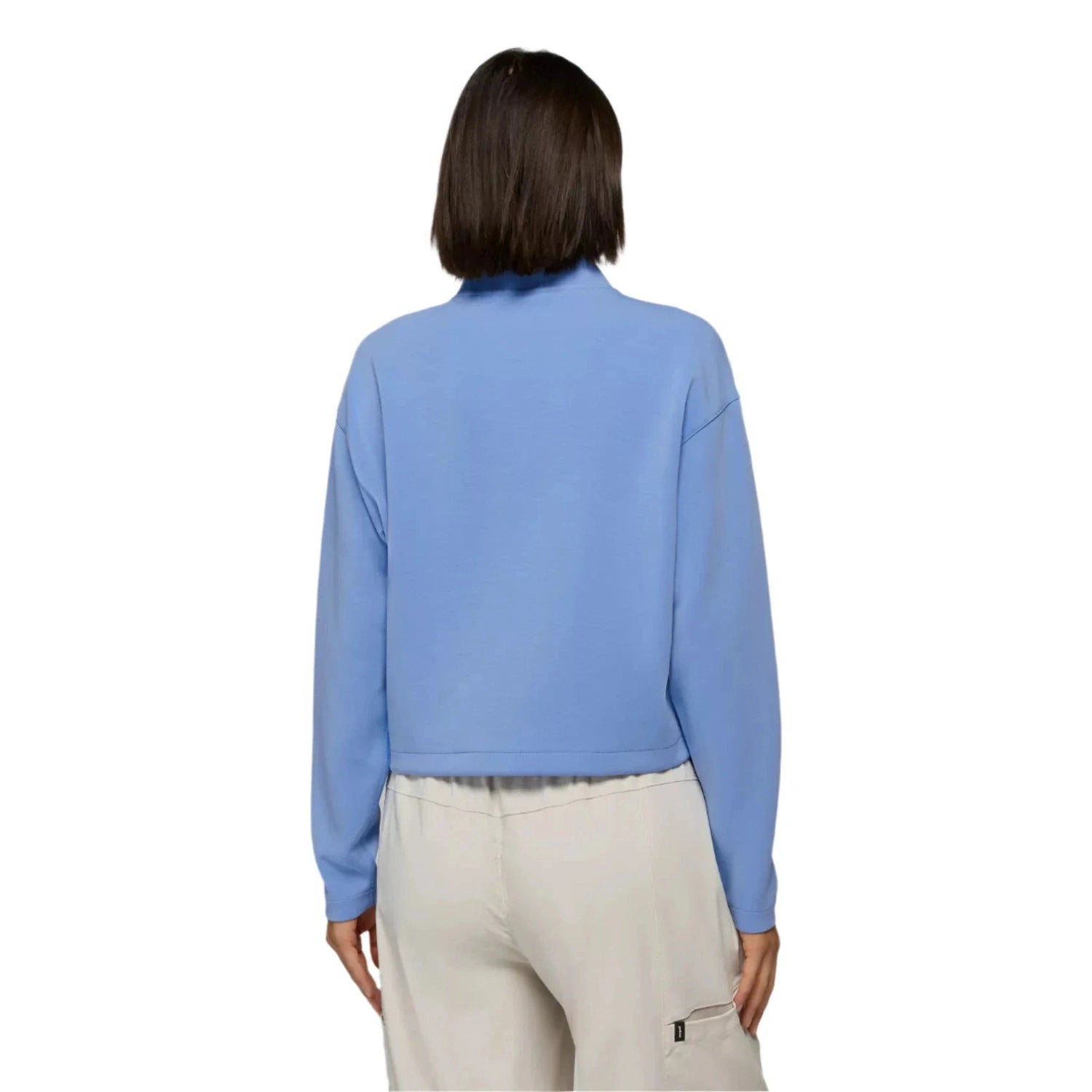 Prana 02. WOMENS APPAREL - WOMENS HOODIES|SWEATERS - WOMENS PO SWEATERS Women's Shea Half Zip 403 BLUE VIBES