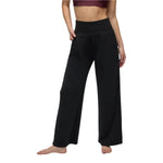 Prana 02. WOMENS APPAREL - WOMENS PANTS - WOMENS PANTS LOUNGE Women's Shea Hot Spell Wide Leg Pant 001 BLACK