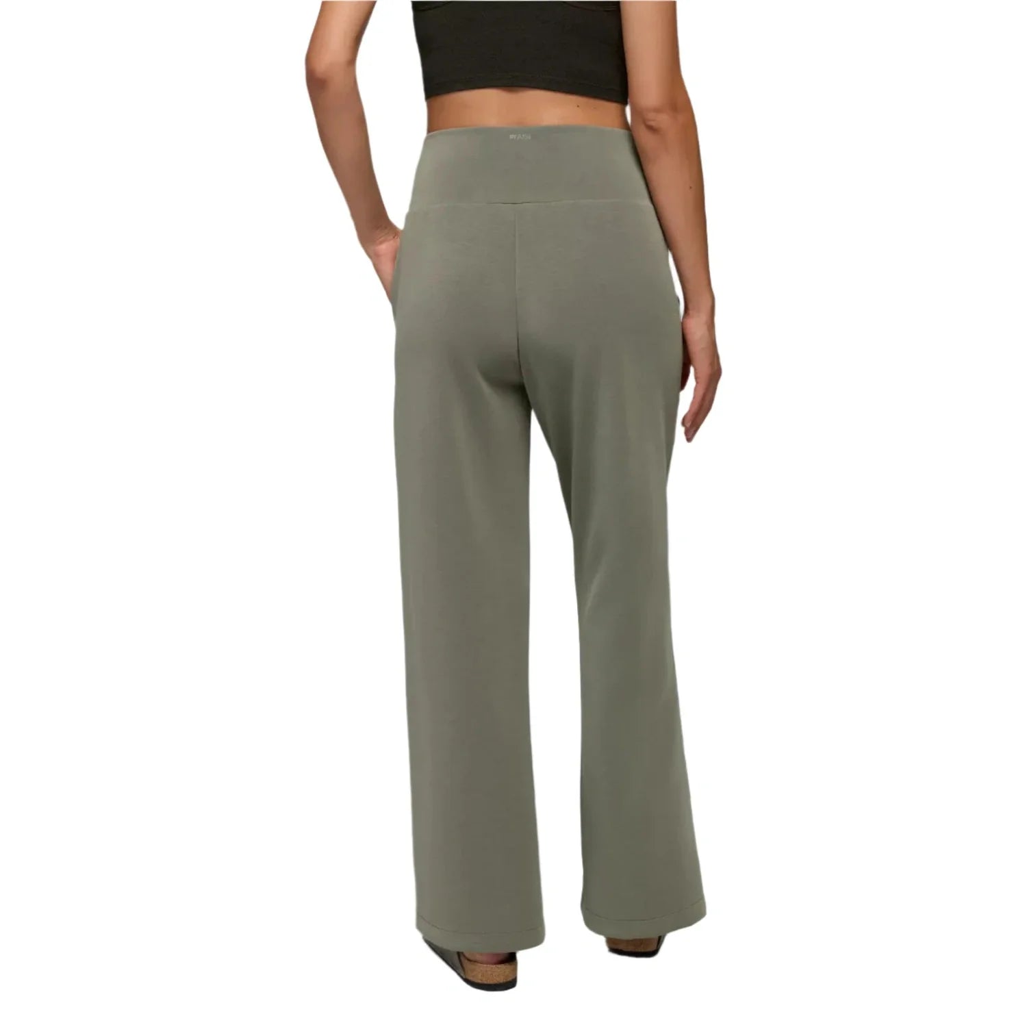 Prana 02. WOMENS APPAREL - WOMENS PANTS - WOMENS PANTS LOUNGE Women's Shea Hot Spell Wide Leg Pant 300 THYME