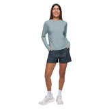 Prana 02. WOMENS APPAREL - WOMENS LS SHIRTS - WOMENS LS ACTIVE Women's Sol Searcher Long Sleeve Crew 401 SALTWATER