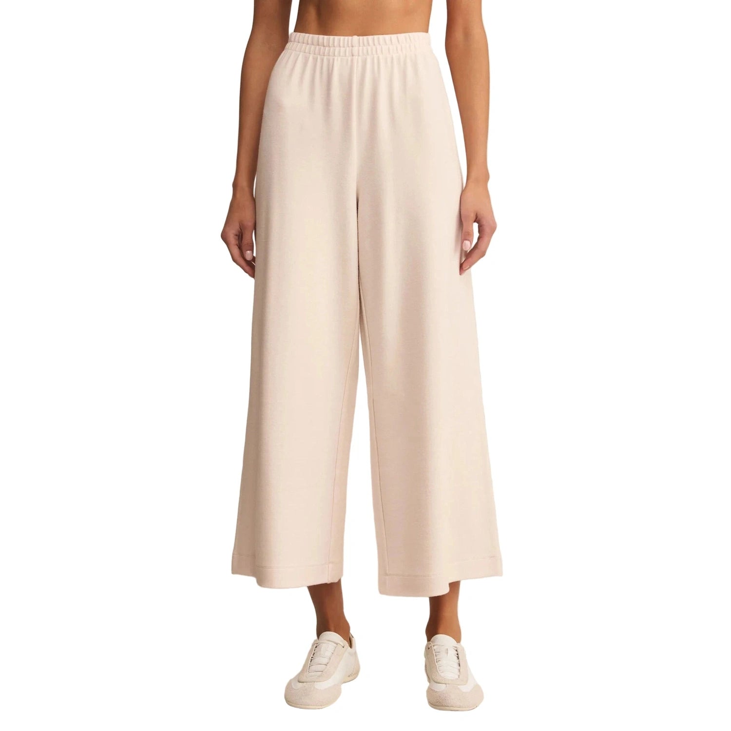 Z Supply 02. WOMENS APPAREL - WOMENS PANTS - WOMENS PANTS CASUAL Women's Scout Rib Pant WRW WARM WHITE