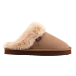 Rainbow 05. WOMENS FOOTWEAR - WOMENS SHOES - WOMENS SHOES SLIPPERS Women's Sunset Snugs Slippers DARK BROWN|TAN FLEECE