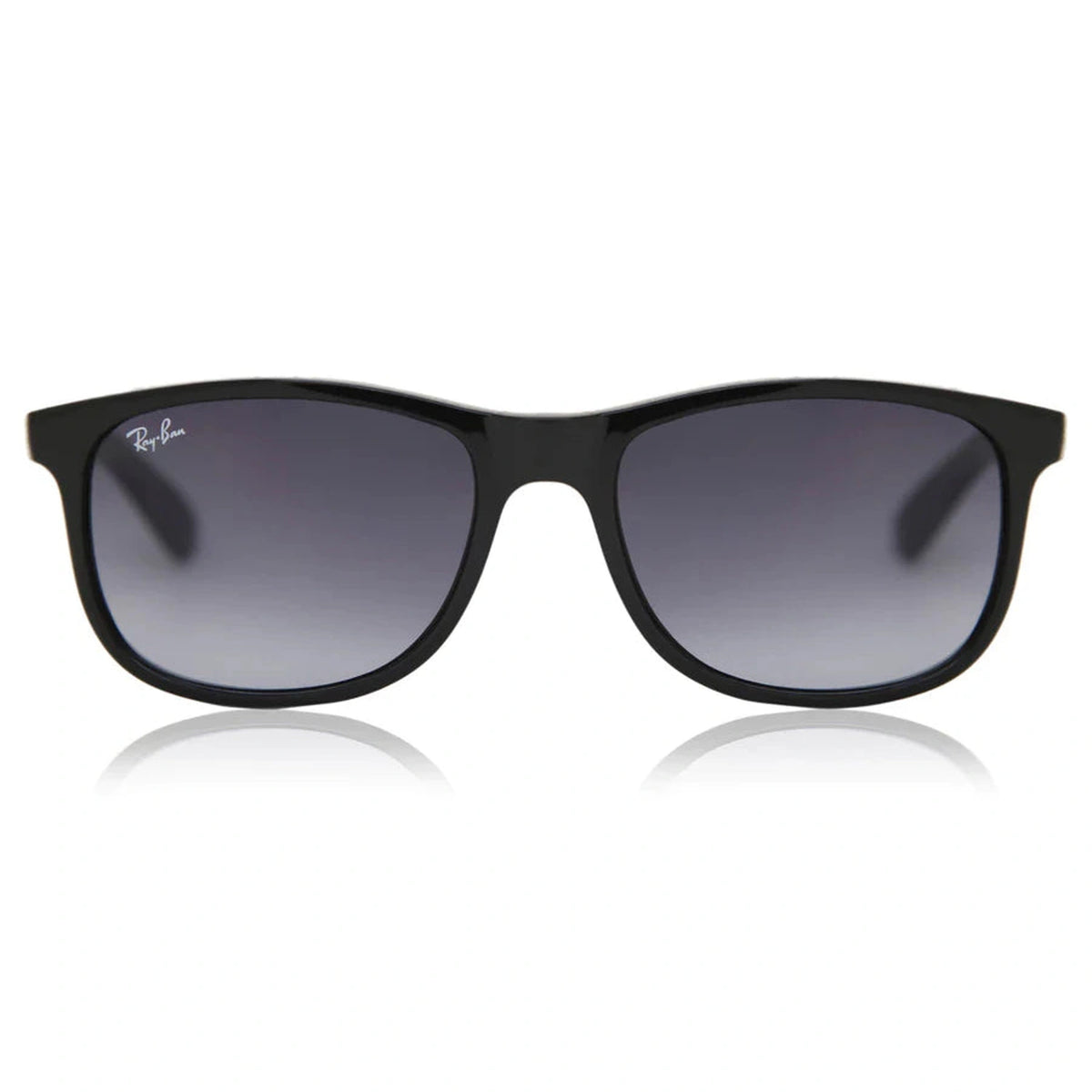 Andy | Black + Gray Ray Ban