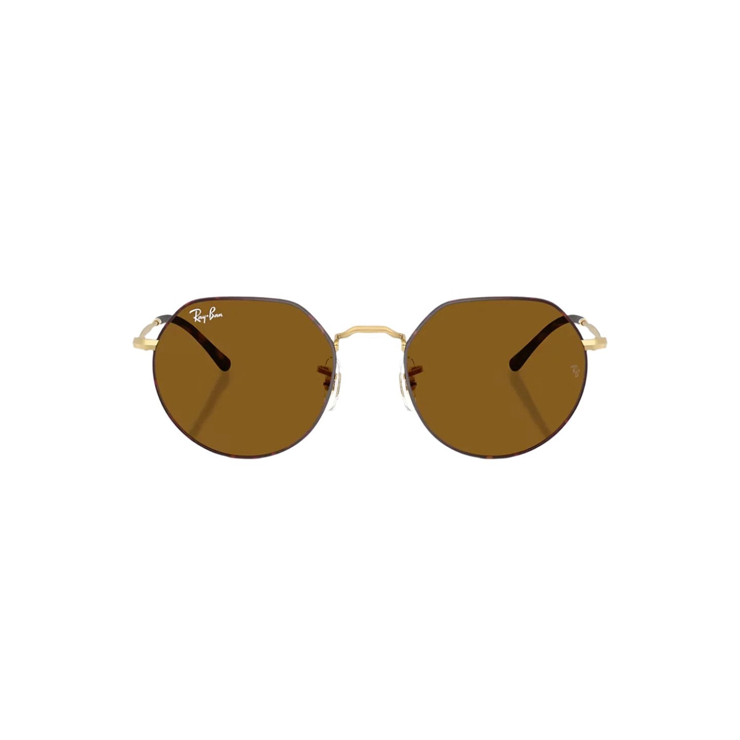 Ray Ban 07. EYEWEAR - SUNGLASSES - SUNGLASSES Jack | Matte Havana on Matte Arista Gold | Brown