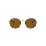 Ray Ban 07. EYEWEAR - SUNGLASSES - SUNGLASSES Jack | Matte Havana on Matte Arista Gold | Brown