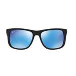 Ray Ban 07. EYEWEAR - SUNGLASSES - SUNGLASSES Justin Classic | Black | Blue