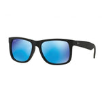 Ray Ban 07. EYEWEAR - SUNGLASSES - SUNGLASSES Justin Classic | Black | Blue