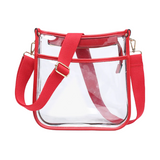 Posie Vegan Clear Crossbody
