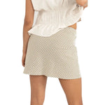 Rhythm 02. WOMENS APPAREL - WOMENS DRESS|SKIRT - WOMENS SKIRT CASUAL Women's Lola Check Bias Cut Mini Skirt OLIVE