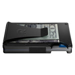 Ridge 10. GIFTS|ACCESSORIES - MENS ACCESSORIES - MENS WALLETS The Ridge Aluminum ROYAL BLACK MONEY CLIP