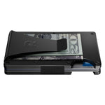 Ridge 10. GIFTS|ACCESSORIES - MENS ACCESSORIES - MENS WALLETS The Ridge Aluminum ROYAL BLACK MONEY CLIP