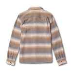 Roark 01. MENS APPAREL - MENS LS SHIRTS - MENS LS BUTTON UP Crossroads Organic Cotton Flannel SRB STRIPE BONE