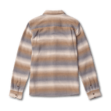 Roark 01. MENS APPAREL - MENS LS SHIRTS - MENS LS BUTTON UP Crossroads Organic Cotton Flannel SRB STRIPE BONE